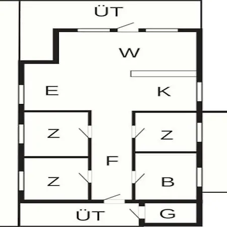 6 Person In Spottrup-by Traum Dom wakacyjny